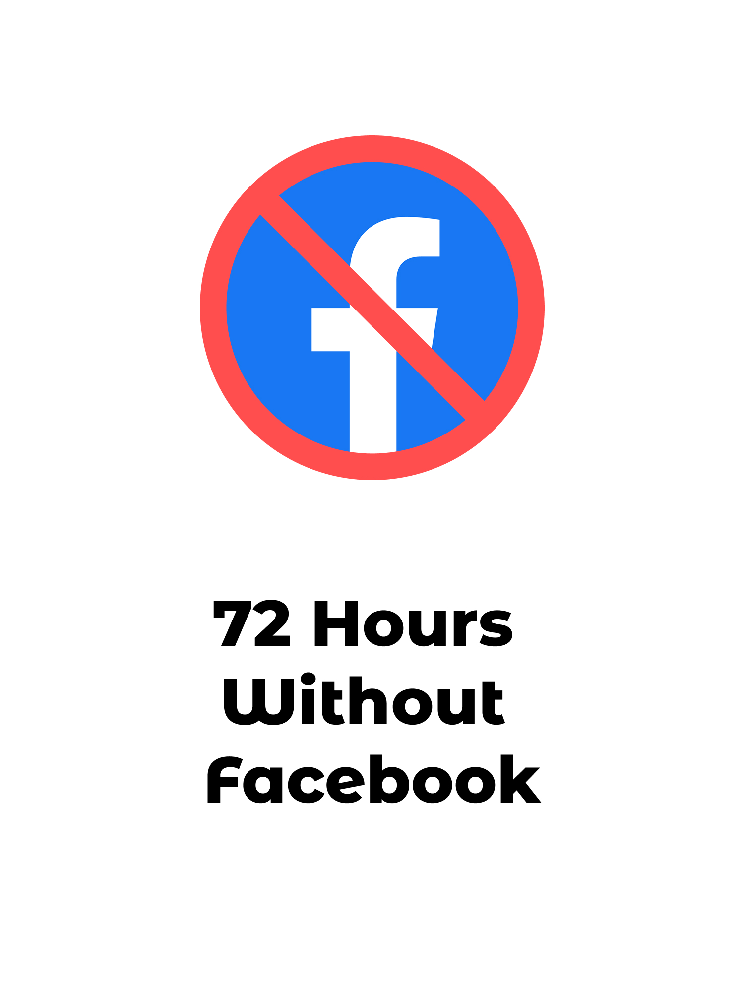 72 giờ không Facebook